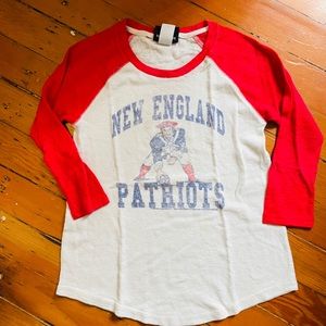 New England Patriots baseball tee